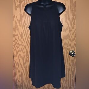 by & by Black Sleeveless Mini Dress